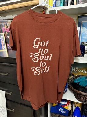 Rust Graphic Tee - "Got No Soul to Sell"